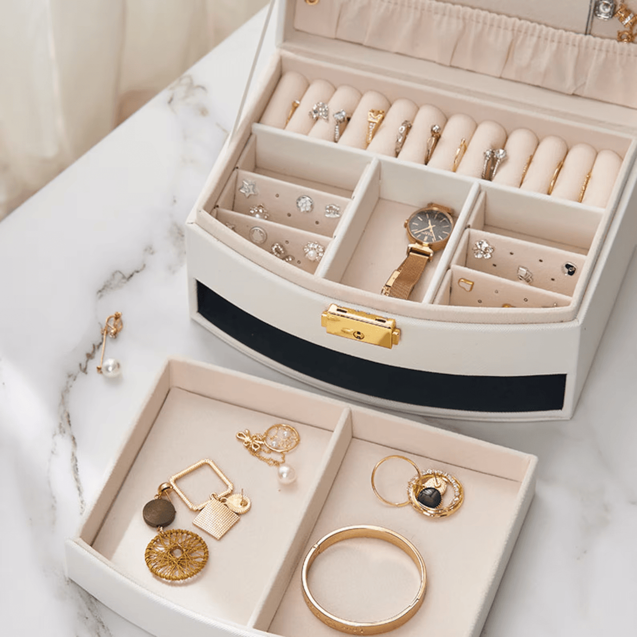 Personalized Jewelry Box for Women Girls